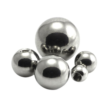 Plain Threaded Steel Ball